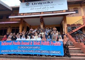 Unipdu Jombang Serukan Pemilu Damai dan Tolak Politik Praktis