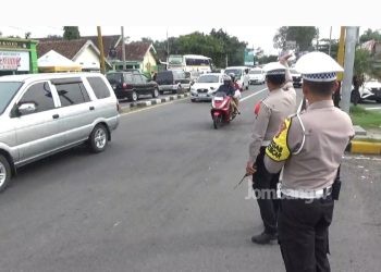 Hari H Lebaran Pemudik Padati Jalur Arteri dan Exit Tol Bandarkedungmulyo