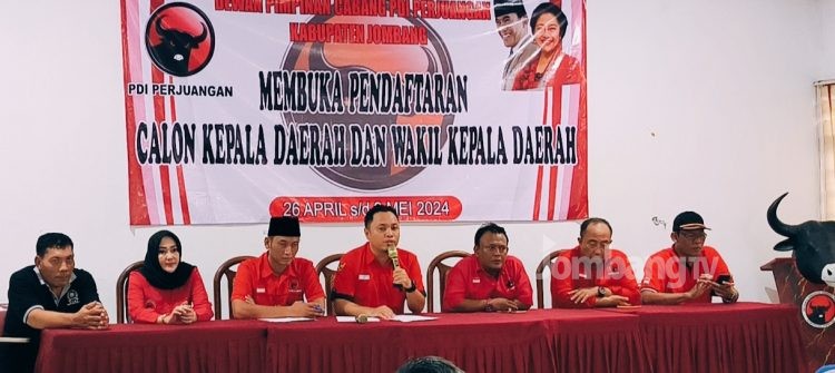 PDIP Buka Pendaftaran Bacabup/ Bacawabup Pilkada Jombang
