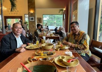 Bertemu Warsubi, PJ Bupati Apresiasi Semua Putra Putri Terbaik Jombang Yang Mau Maju Pilkada 2024