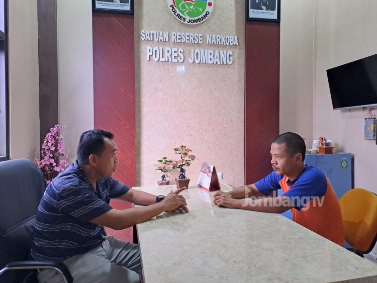 Edarkan Sabu Tukang Las Diringkus Polisi