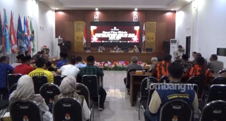 Tok! KPU Jombang Tetapkan Perolehan Kursi dan Calon Terpilih Anggota DPRD