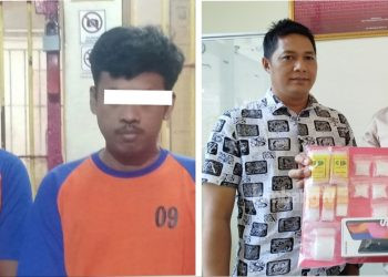 Edarkan Sabu-sabu, Dua Pria di Jombang Ditangkap Polisi, 62 Gram Disita