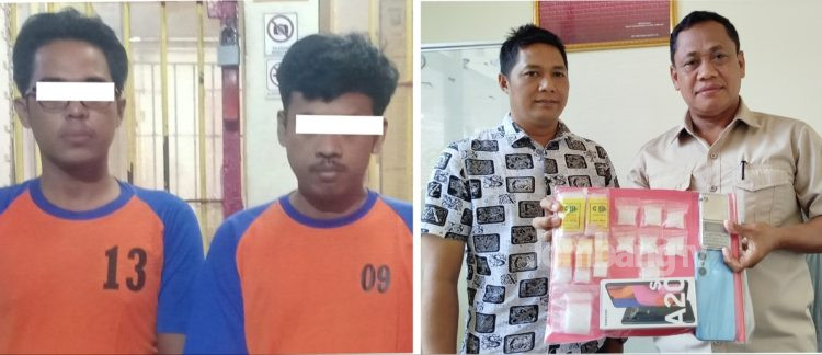 Edarkan Sabu-sabu, Dua Pria di Jombang Ditangkap Polisi, 62 Gram Disita