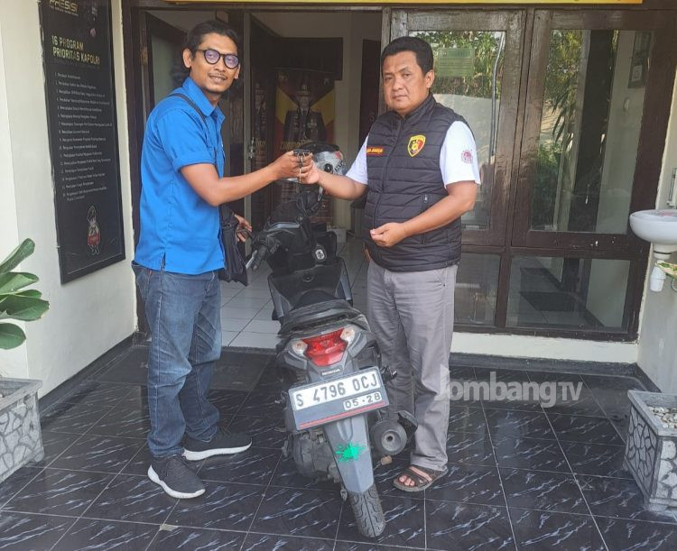 Dikabarkan Hilang, Motor Pimred Koran Lokal di Jombang Kini Kembali