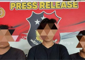 Tiga Pemuda Ditangkap Usai Keroyok Penjaga Angkringan di Jombang Gegara Wanita
