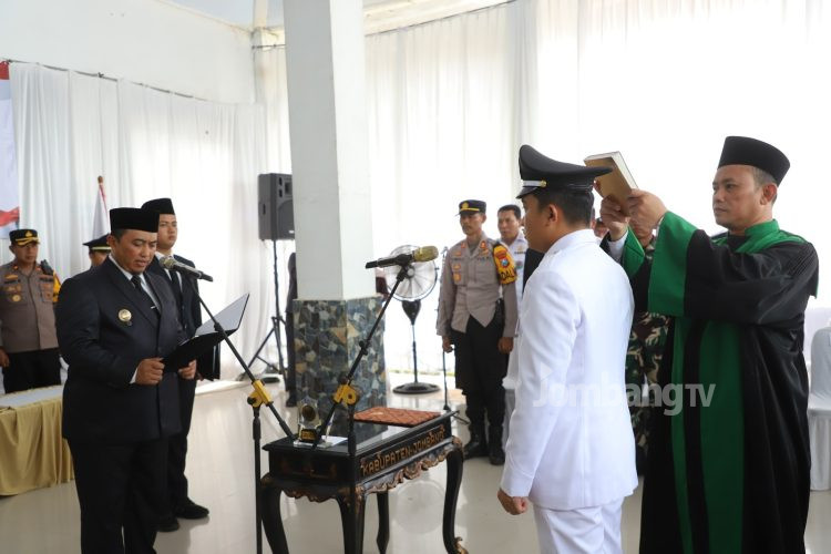 KDAW Barongsawahan Jombang, Dilantik Pj Bupati Teguh Narutomo