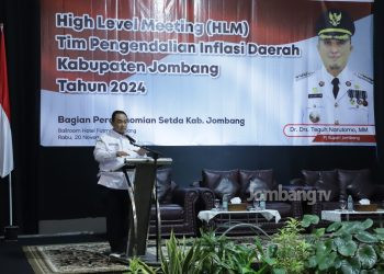 Komitmen Kendali Invlasi, Pemkab Jombang Selenggarakan High Level Meeting TPID