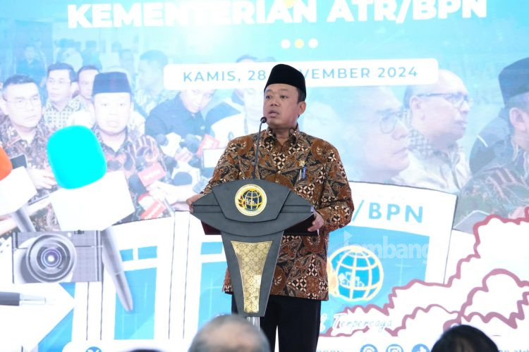 Gelar Media Gathering, Menteri Nusron ucapkan Terima Kasih pada Rekan Pers