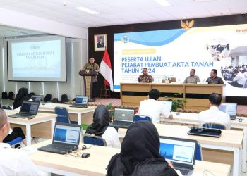 Buka Ujian PPAT 2024, Wamen Ossy Harapkan PPAT Turut Dukung Layanan Pertanahan yang Adil, Merata, dan Berkesinambungan