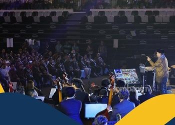 Bersama Presiden Prabowo, Menteri Nusron dan Wamen Ossy Hadiri Perayaan Natal Nasional 2024