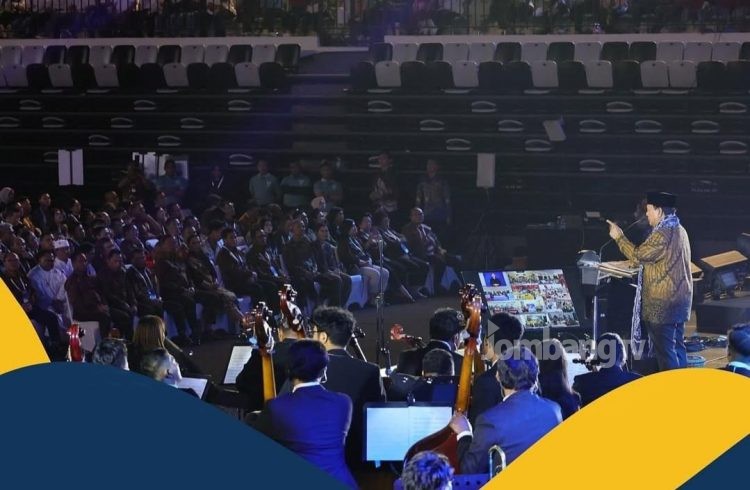 Bersama Presiden Prabowo, Menteri Nusron dan Wamen Ossy Hadiri Perayaan Natal Nasional 2024