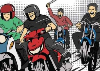 Dua Bocil Diduga Anggota Gengster Dibekuk Polisi