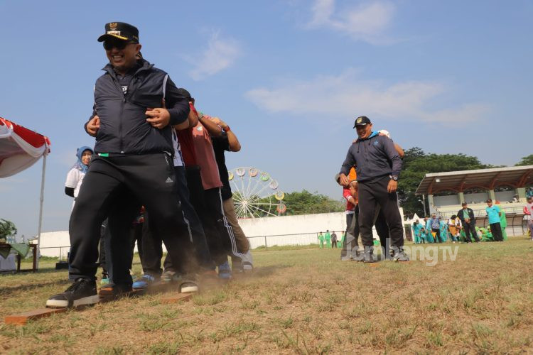 Olahraga Tradisional Digelar Disporapar Jombang Turut Meriahkan Hari Jadi ke 114 Pemkab Jombang