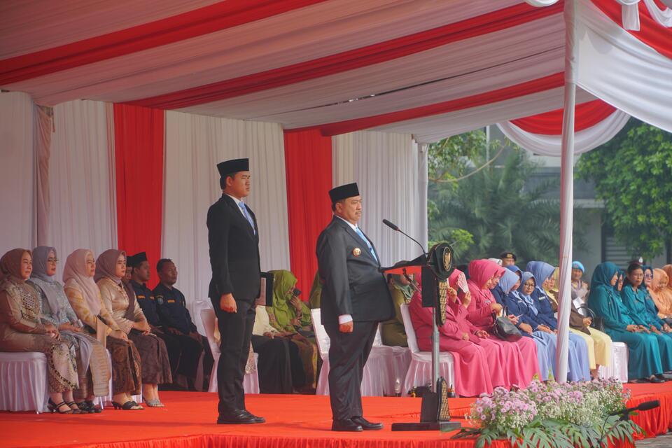Gelar Upacara Hari Sumpah Pemuda ke-97, Bupati Warsubi: Pemuda Harus Bergerak dan Jadi Pelaku Perubahan