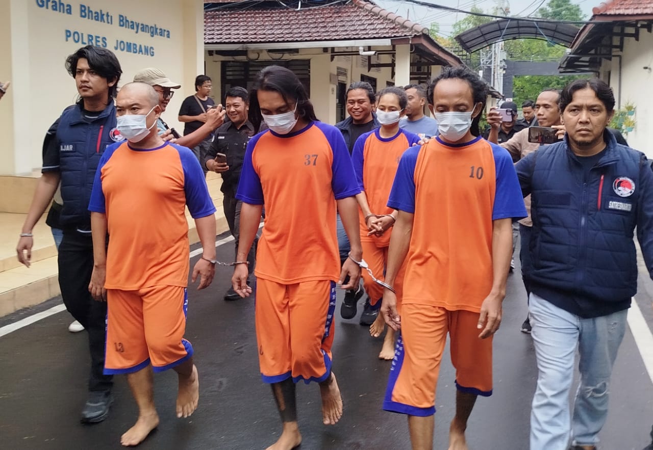 Kasus Ganja Rumahan Jombang: Pasutri jadi Otak dan Pemodal