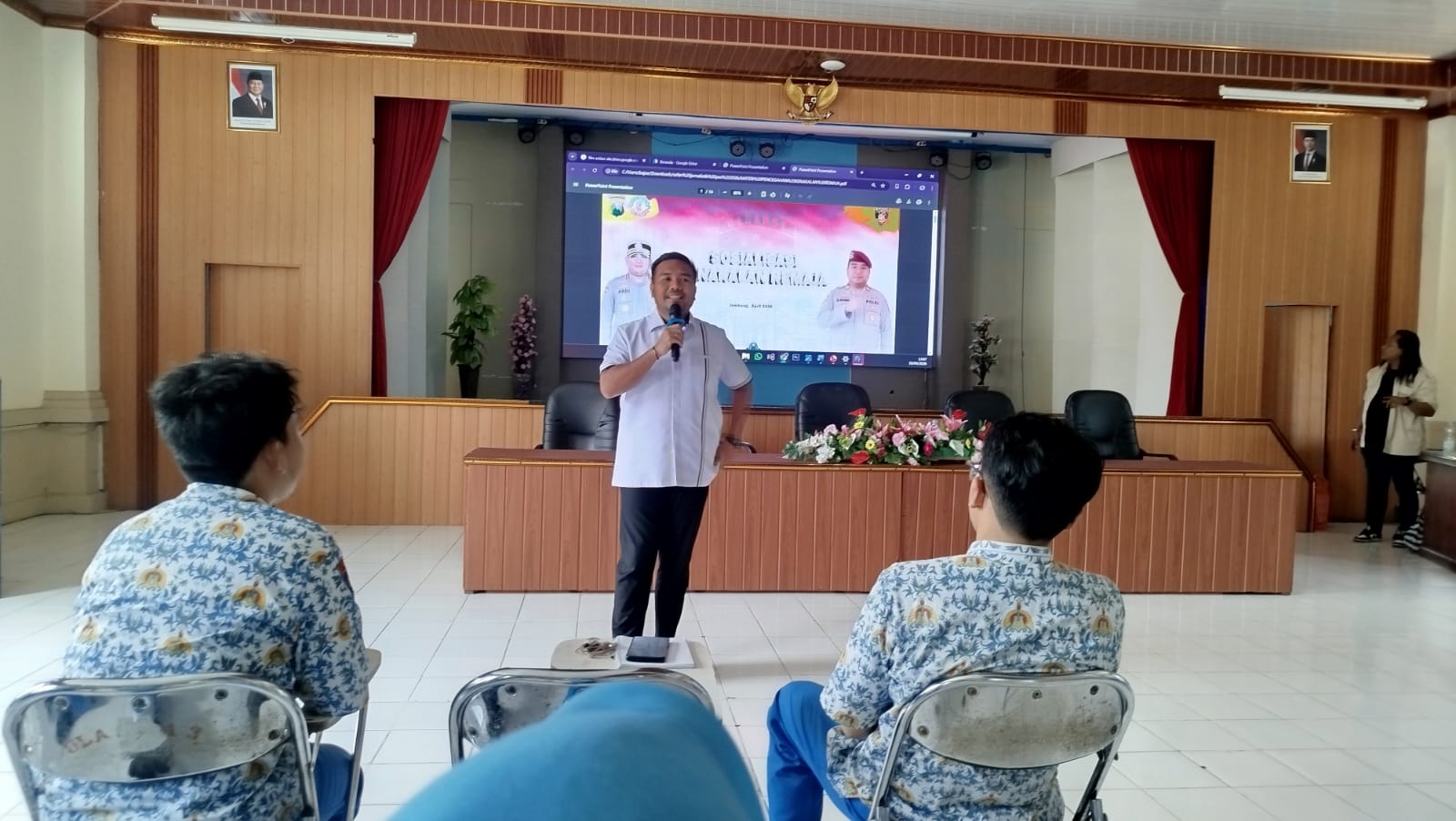 Cegah Kenakalan Remaja, Polres Jombang Bekali Siswa SMAN 3 Pemahaman Hukum